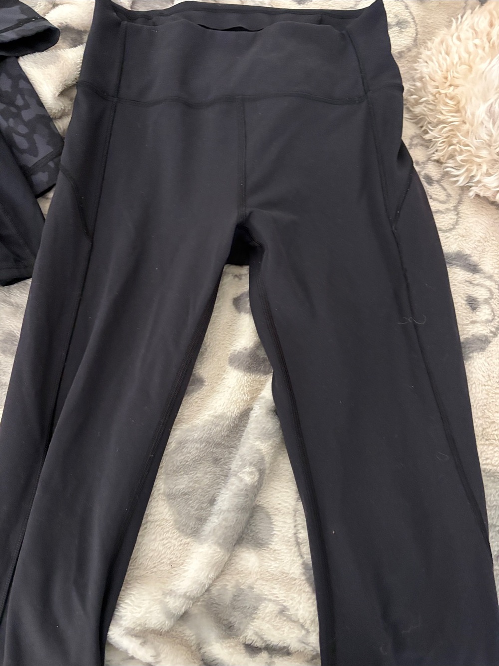 lululemon athletica Black High-Waist Active Leggings